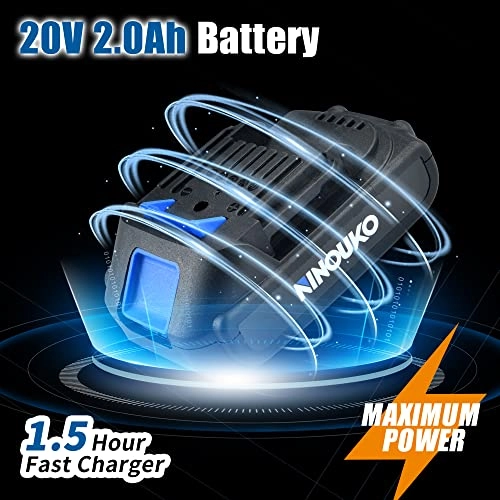 Cordless Impact Drill - 2000mAh 20V