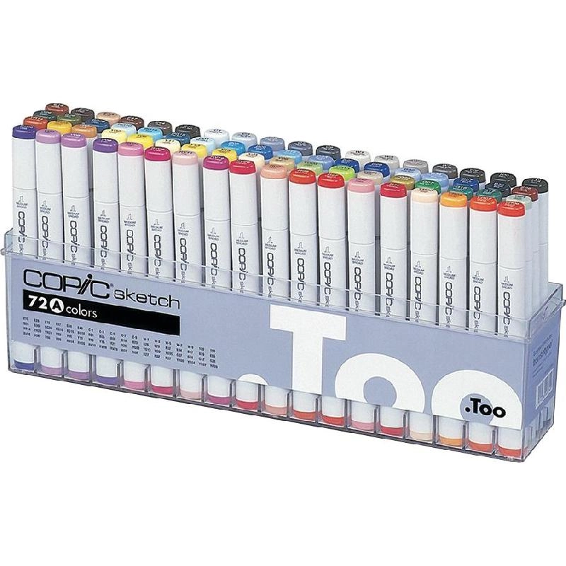 Copic Sketch Set A - Assorted Color Twin Tip