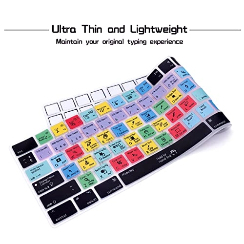 Photoshop Shortcut Hotkey Silicone Keyboard Cover - US/EU