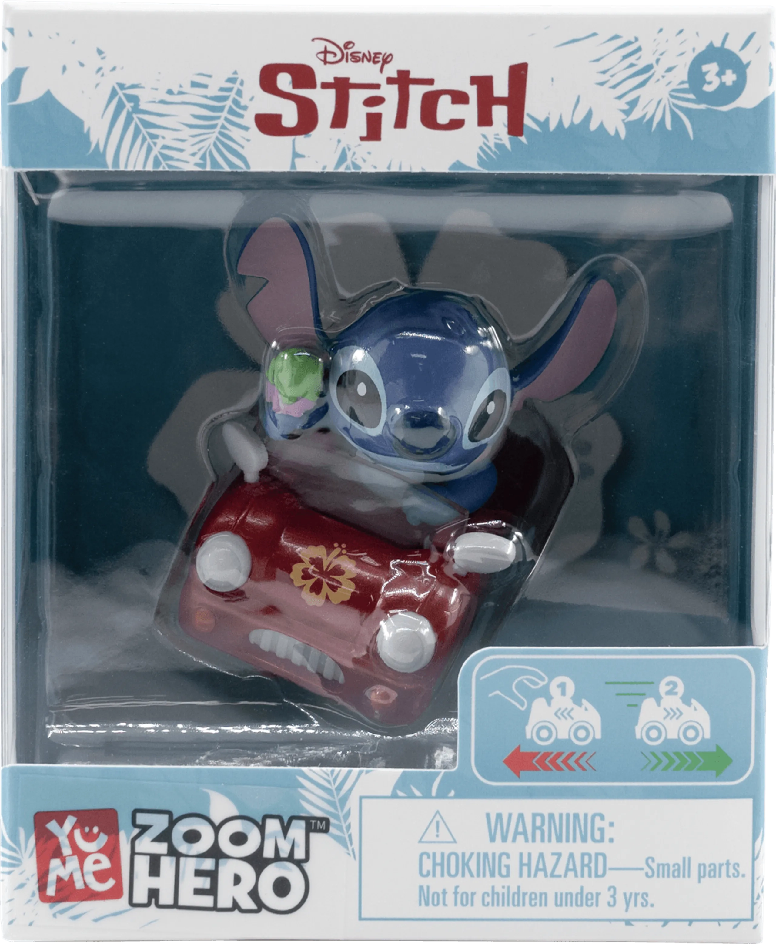 Stitch - Lilo And Stitch - Zoom Hero Pullback (6 cm) (527-15750)
