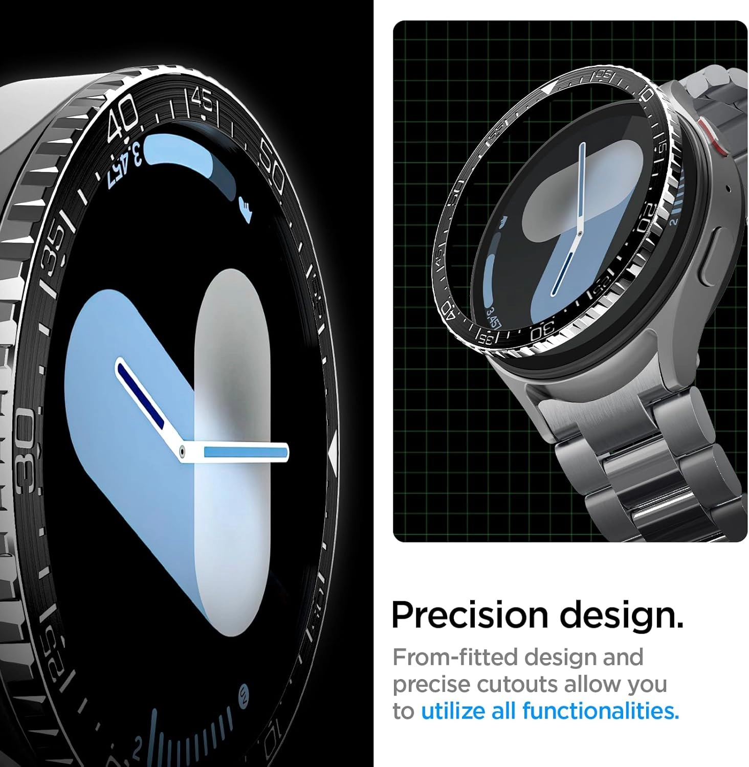 Bezel Tune Bezel Ring Protector for Samsung Galaxy Watch 7 - 44mm