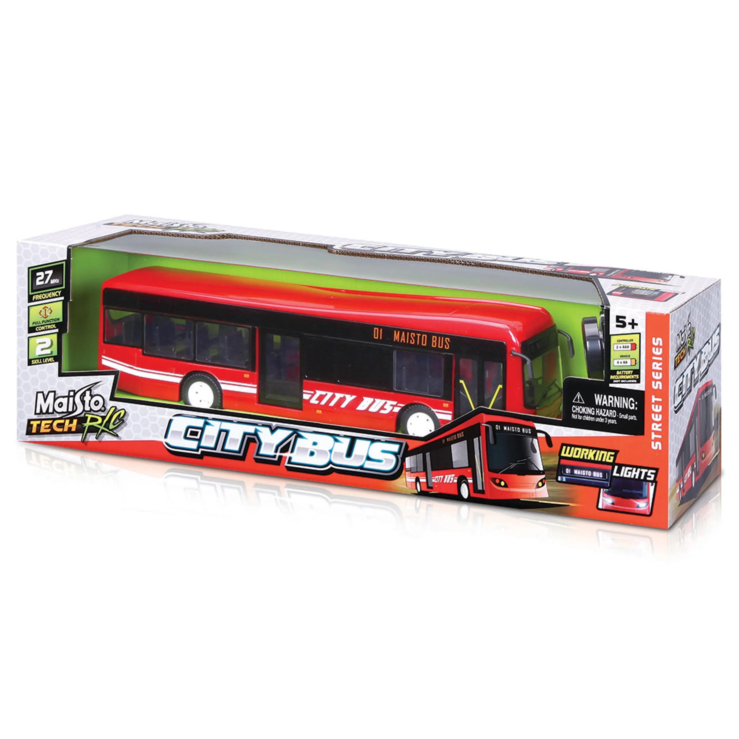 RC Street City Bus - 2.4Ghz Chargeable