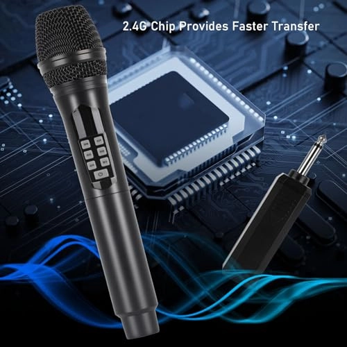 Wireless Handheld Karaoke Microphone - 2 x Microphone