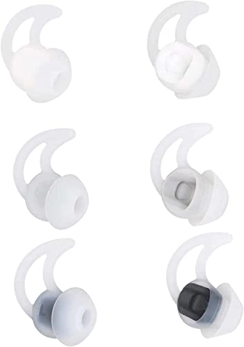 Replacement Earbuds for Bose QuietControl 30, QuietComfort 20, SoundSport Free, SIE2/IE2/IE3 - Noise Cancelling