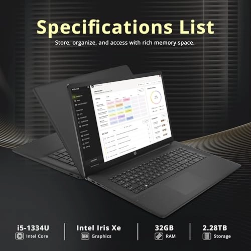 17.3" HD+ BrightView - 17.3'' i5-1334U 32GB DDR4 2.28TB SSD