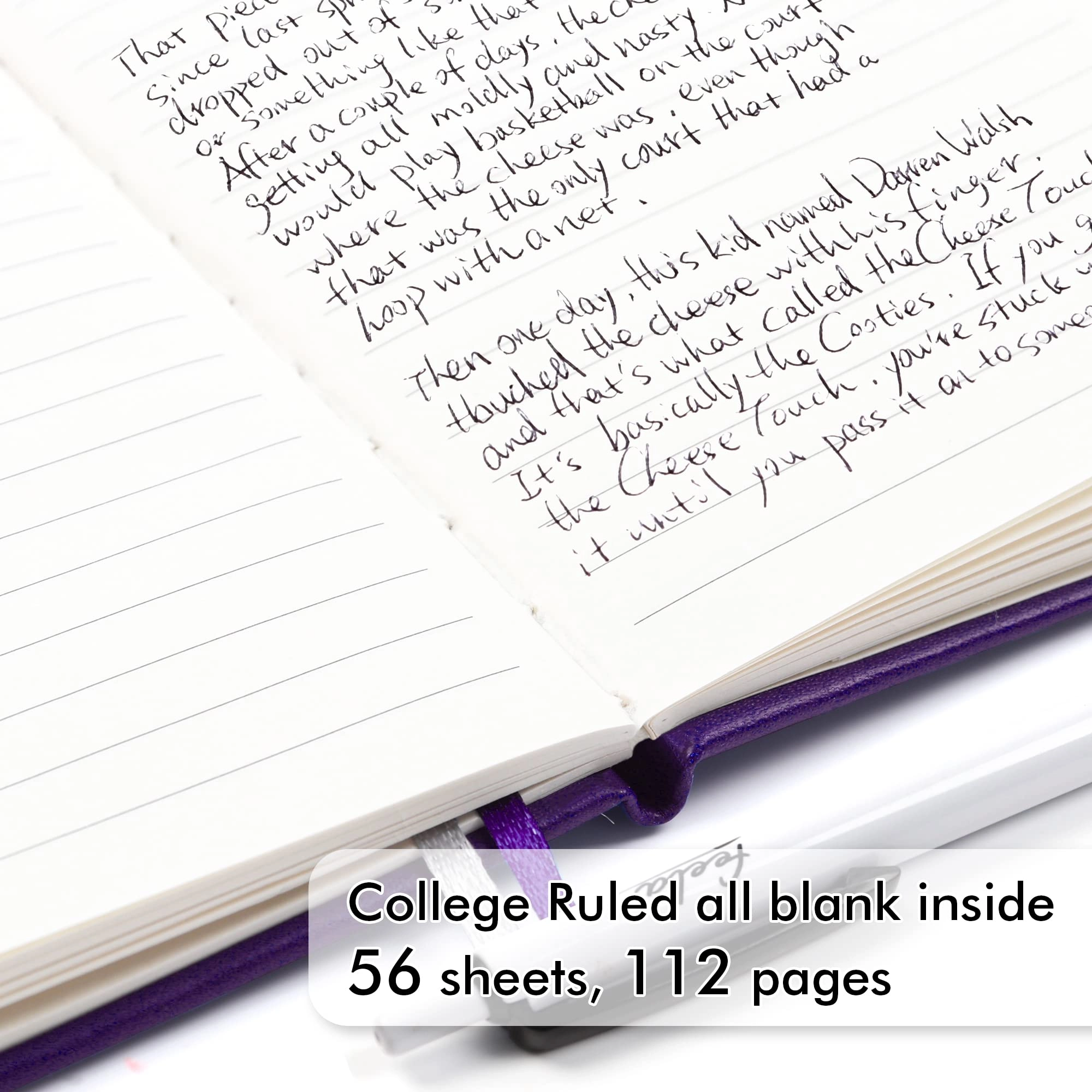 Pocket Notebook A6 Hardcover - Lined 56 Sheets