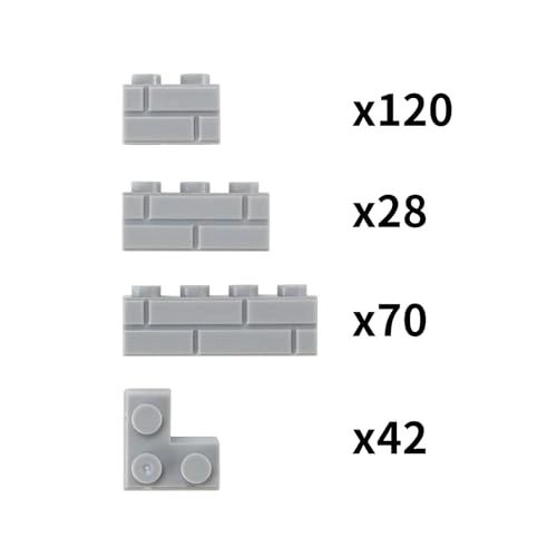 Masonry Profile Bricks Set - 260pcs