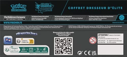 Scarlet & Purple Elite Trainer Set - 1 Fulguris Promo Card 9 Boosters