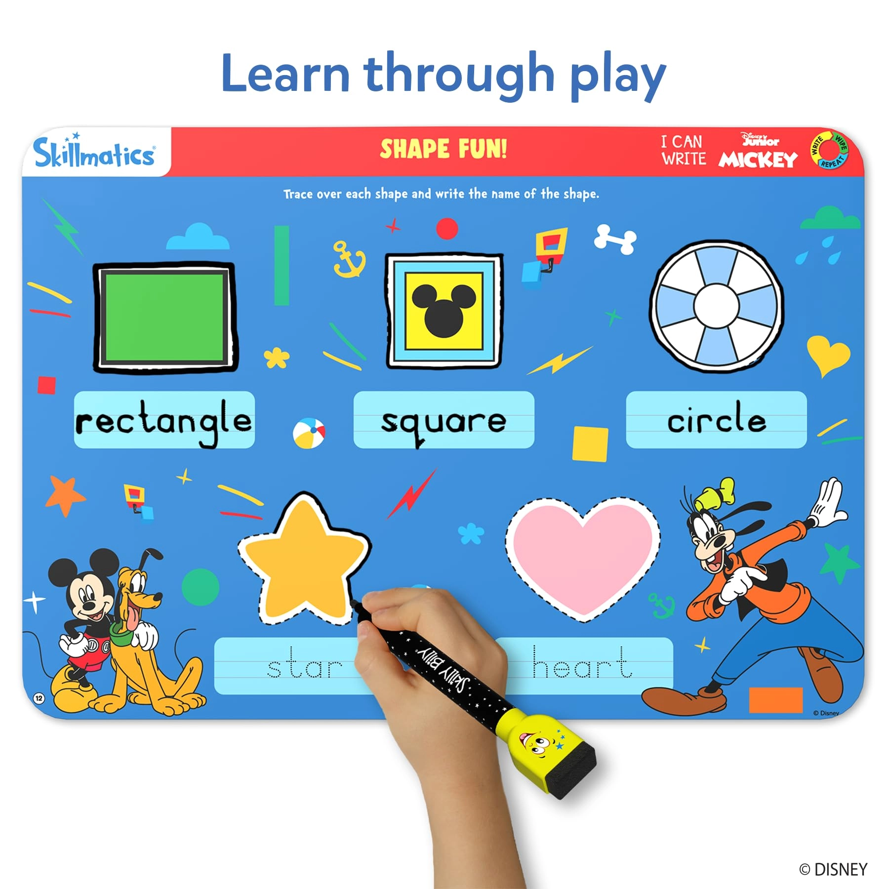 I Can Write Disney Mickey - Ages 3, 4, 5, 6