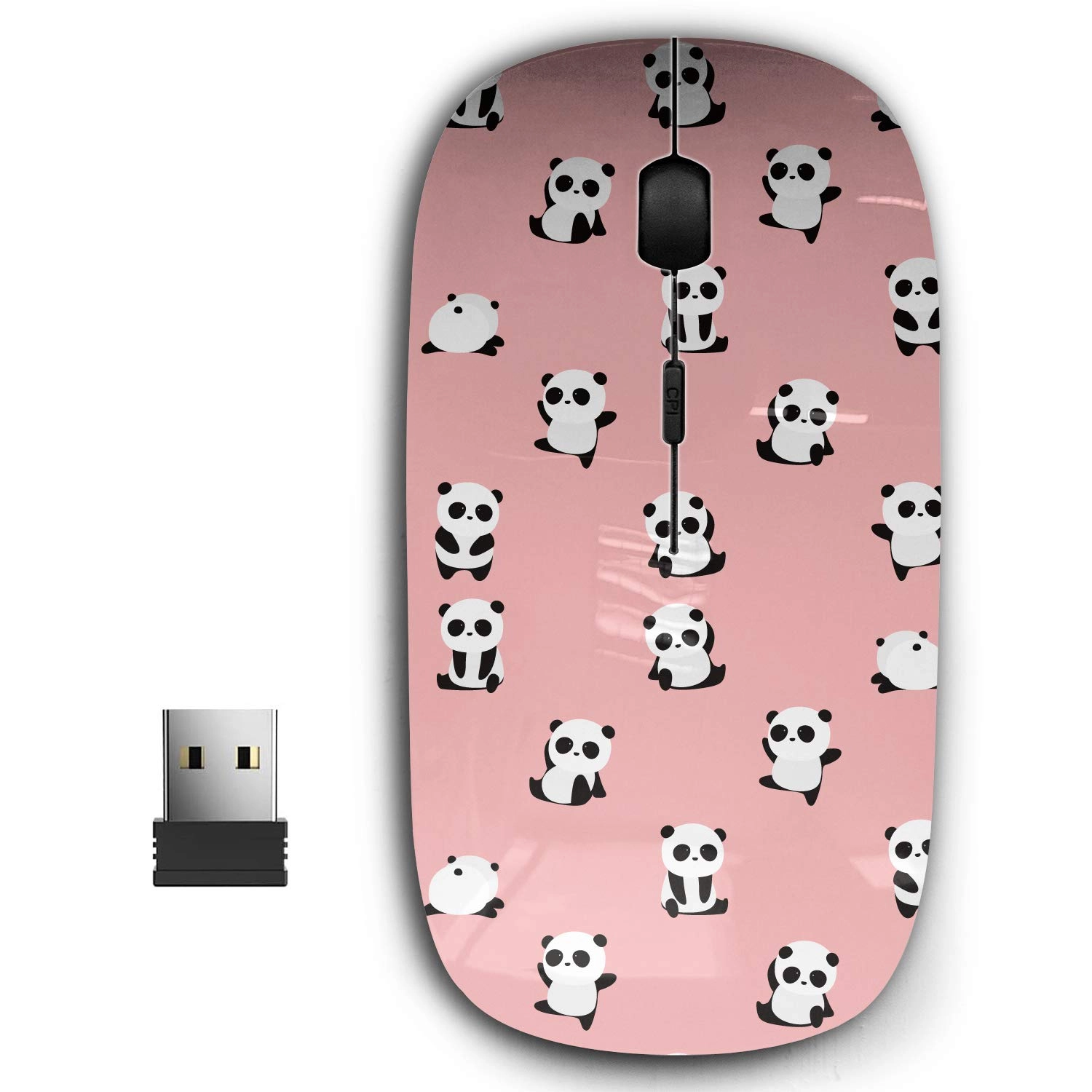 Ergonomic Portable Mouse - USB Wireless