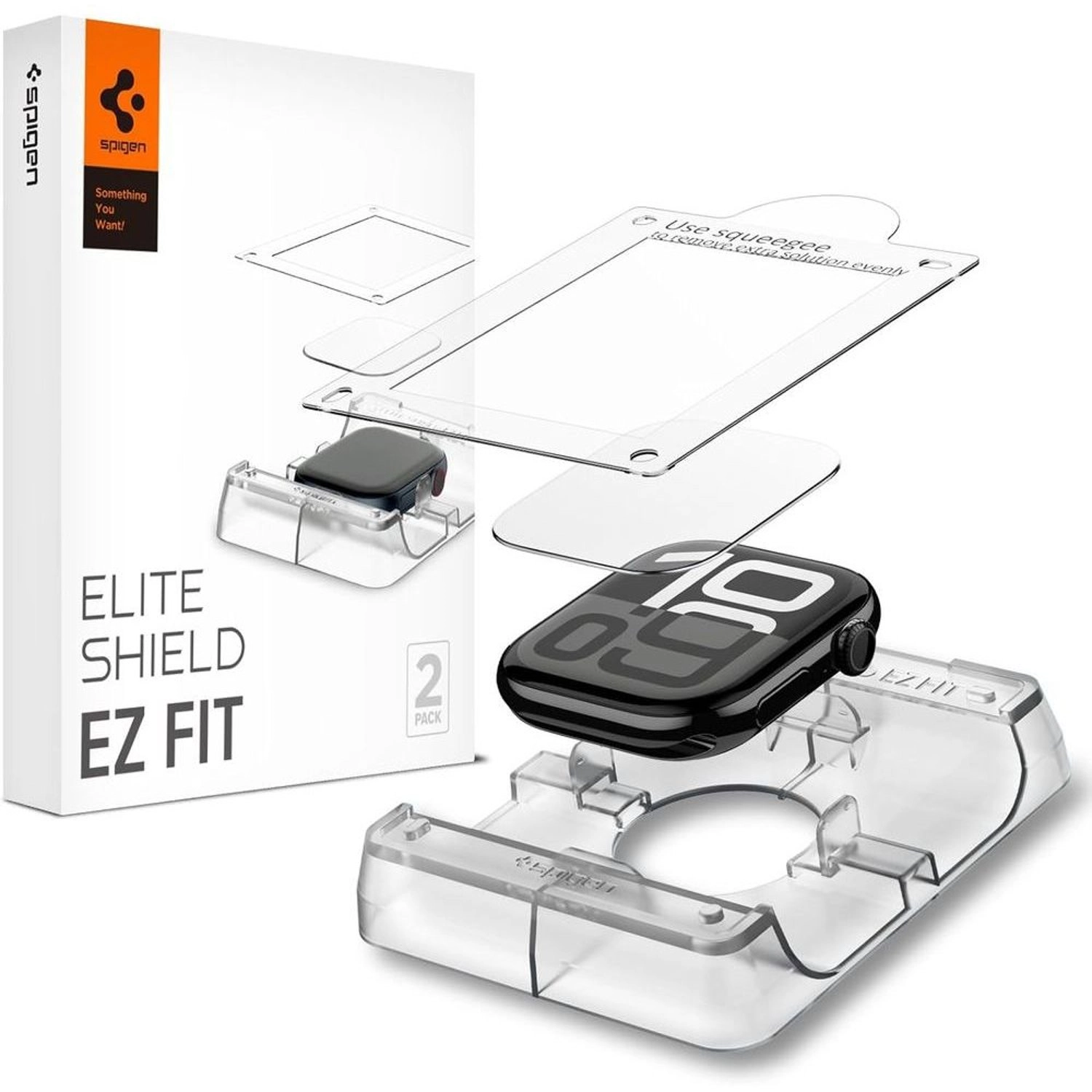 Spigen EPU Screen Protector for Apple Watch 10 (46mm)