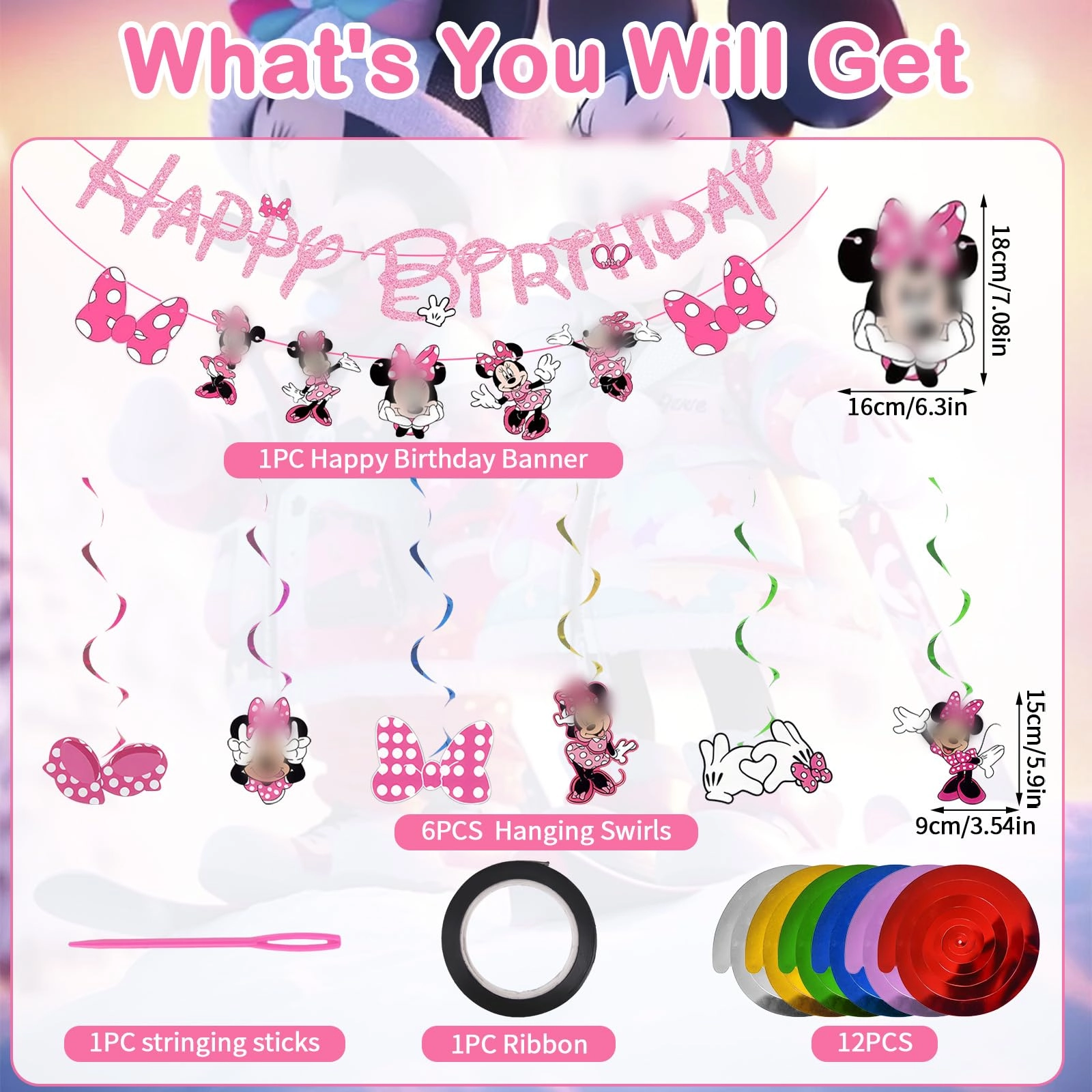 Birthday Party Banner - 9.0 Count Birthday