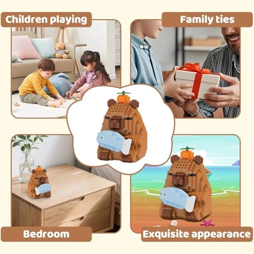 Capybara Building Block Set - Capybara 640 pcs