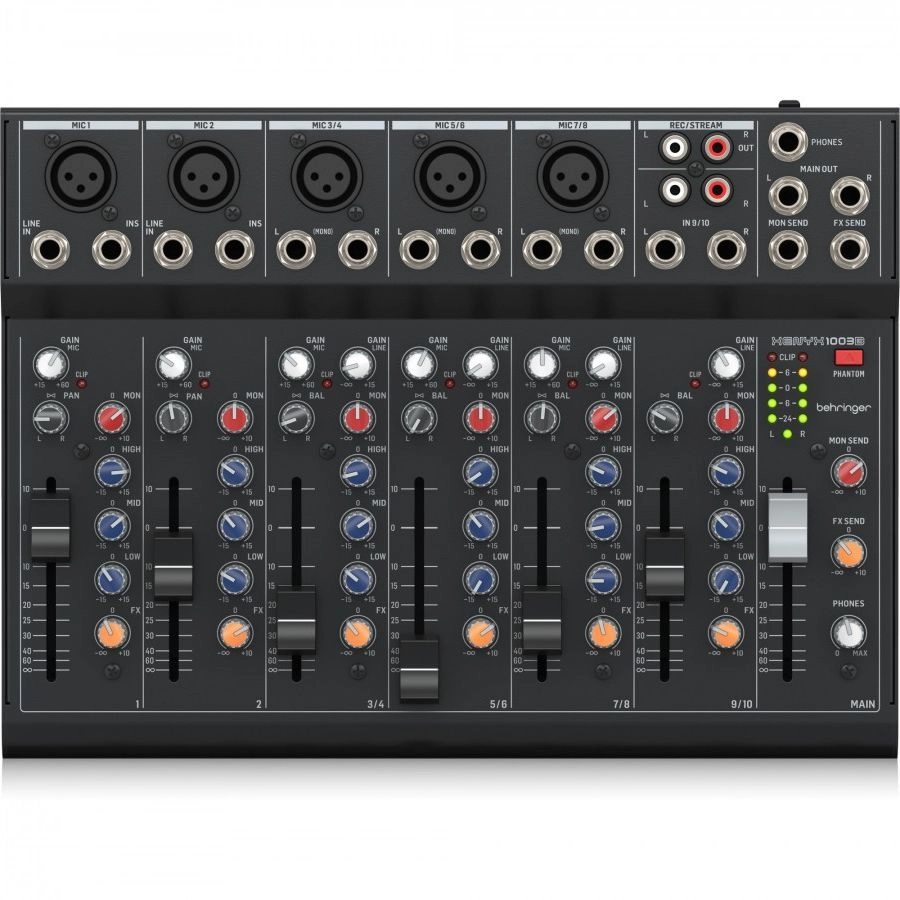 Behringer XENYX1003B - 10 channels