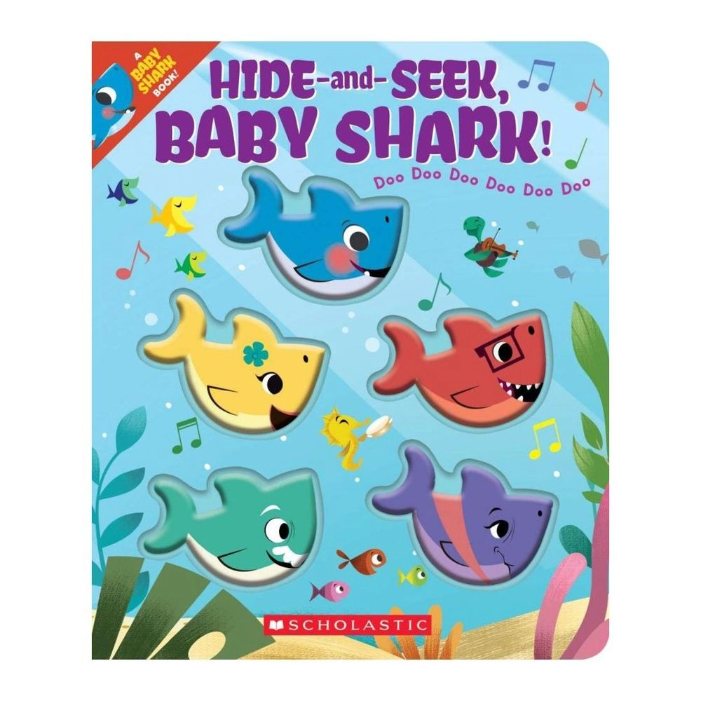 Scholastic US Hide-And-Seek Baby Shark Board Book