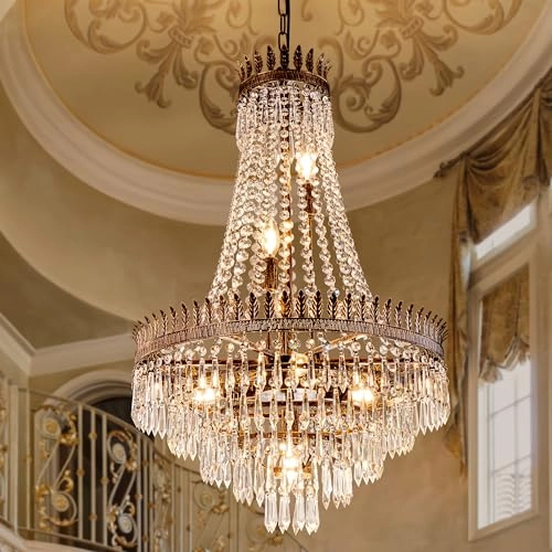 Crystal Chandelier - Dimmable