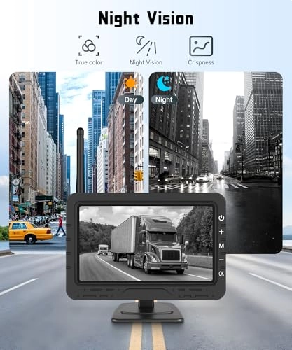 Wireless Backup Camera - Night Vision Wireless 480*272