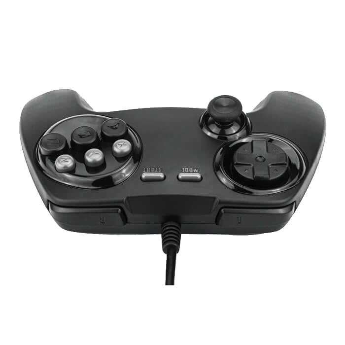 BrawlerGen Genesis Mini Controller - 6 Button USB Compatible