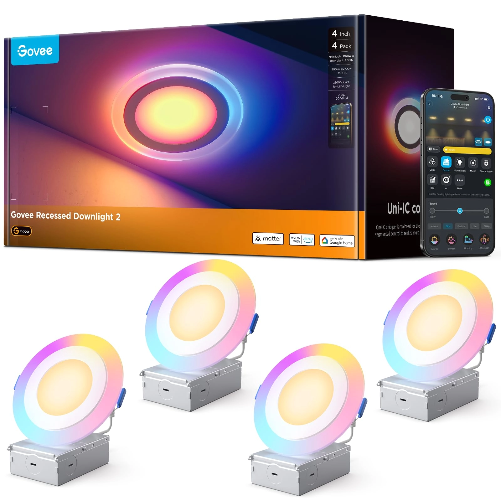 Govee H601E - 4 Pack