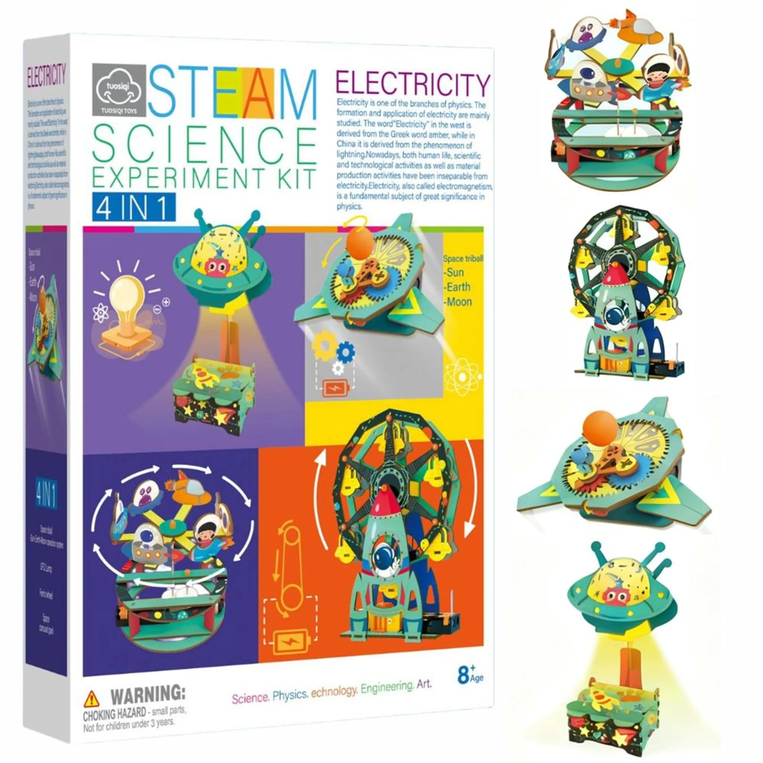 STEAM Science Experiment Kit - science technology engineering art & math