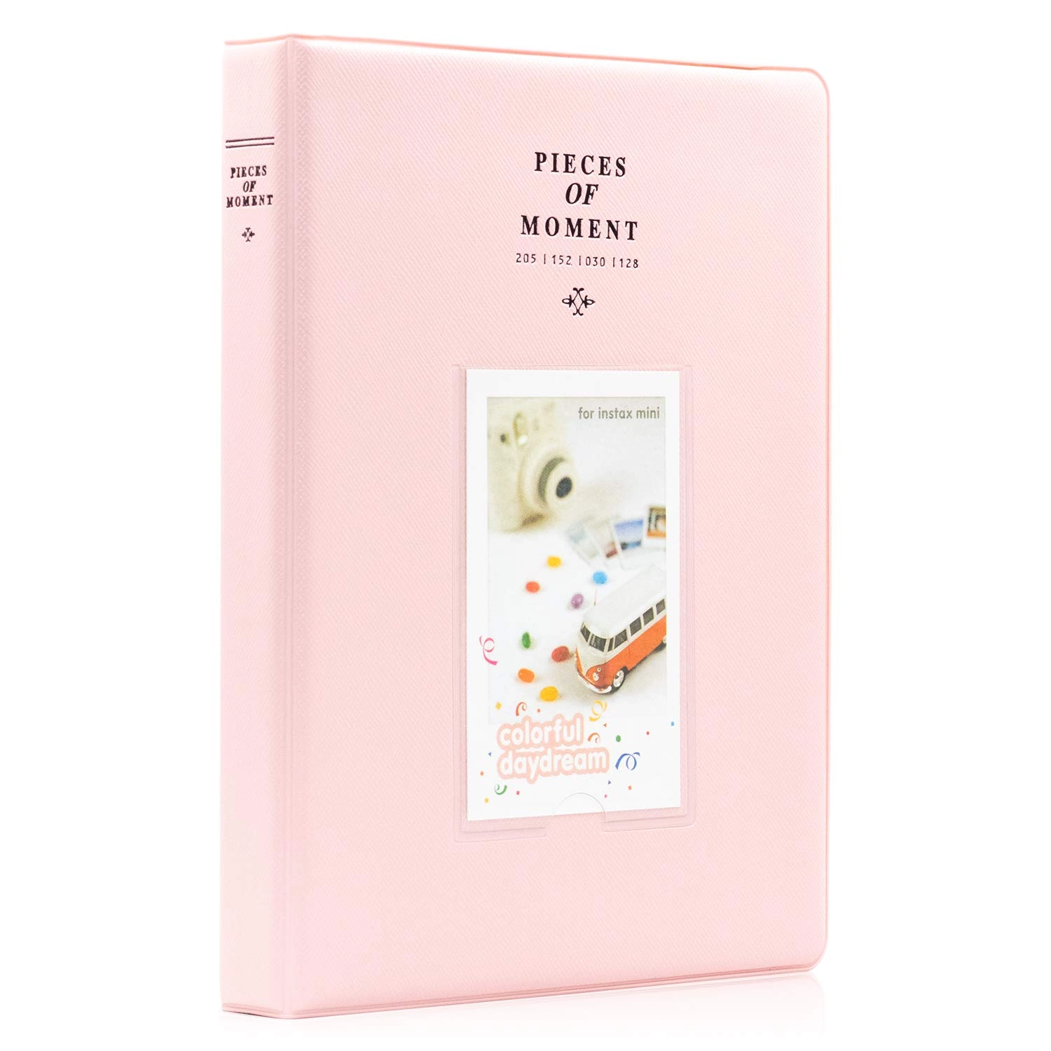Amimy 3" 128 Pockets Plastic Photo Album