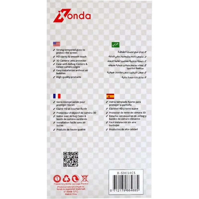 Clear Case - Clear for iPhone 14 + Privacy Tempered Glass for iPhone 14 + Camera Lens for iPhone 14 + Anti-bacteria Spray