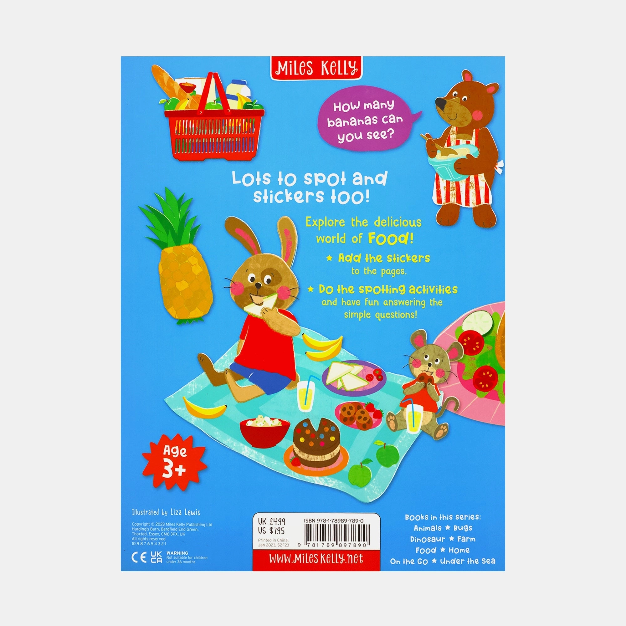 Food Sticker Book