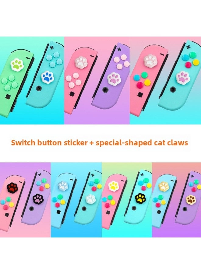 Key Stickers - Switch Cat Claw Heart-shaped