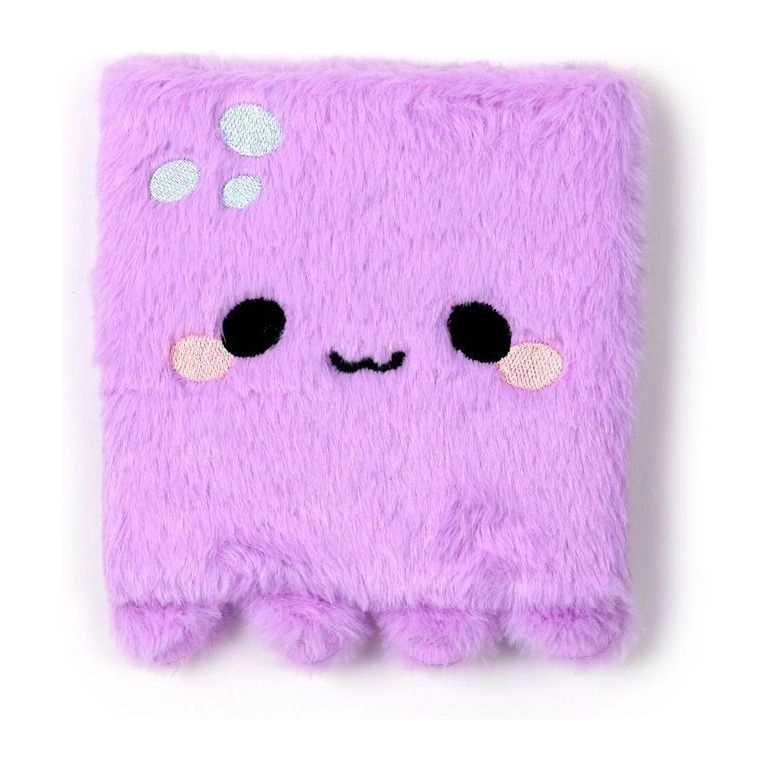 Puckator Adoramals Octopus Plush Fluffies Notebook 17 x 15 cm - Lined