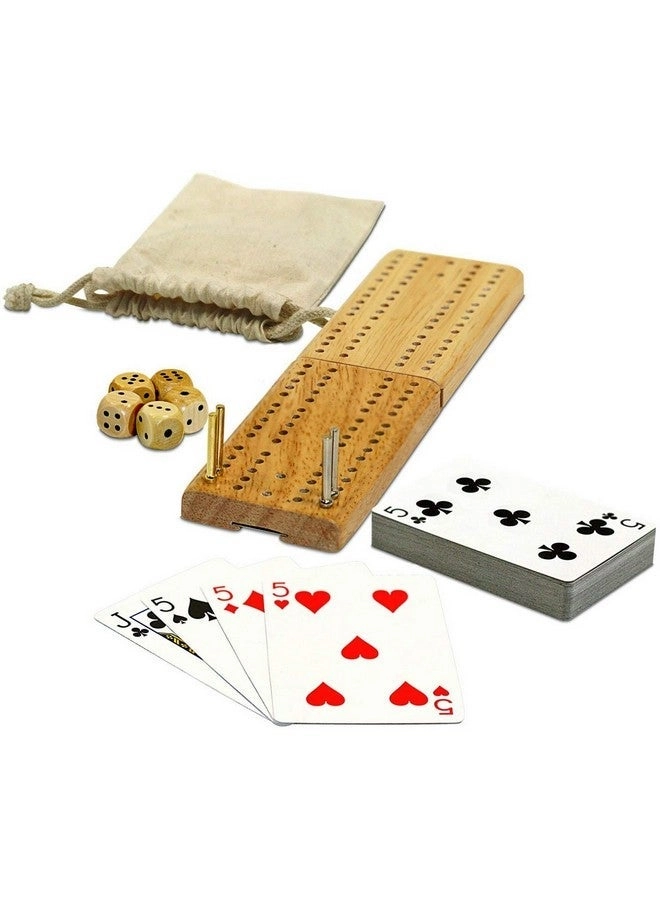 Cribbage Board - Travel Foldable 2 Track Set