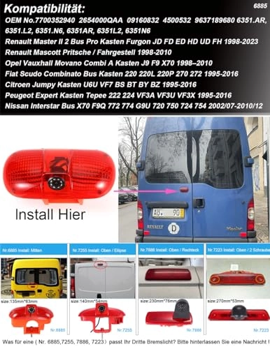 Reversing Camera - Night vision 628 x 586 pixels