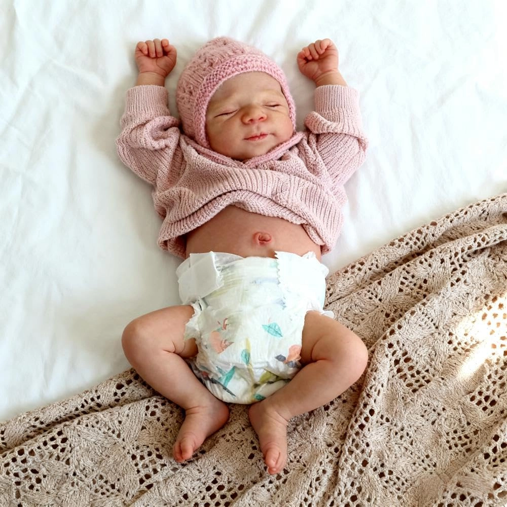 Reborn Baby Doll - 18 Inch Full Silicone Girl