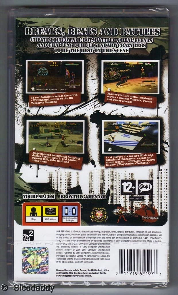 B-Boy Game PSP