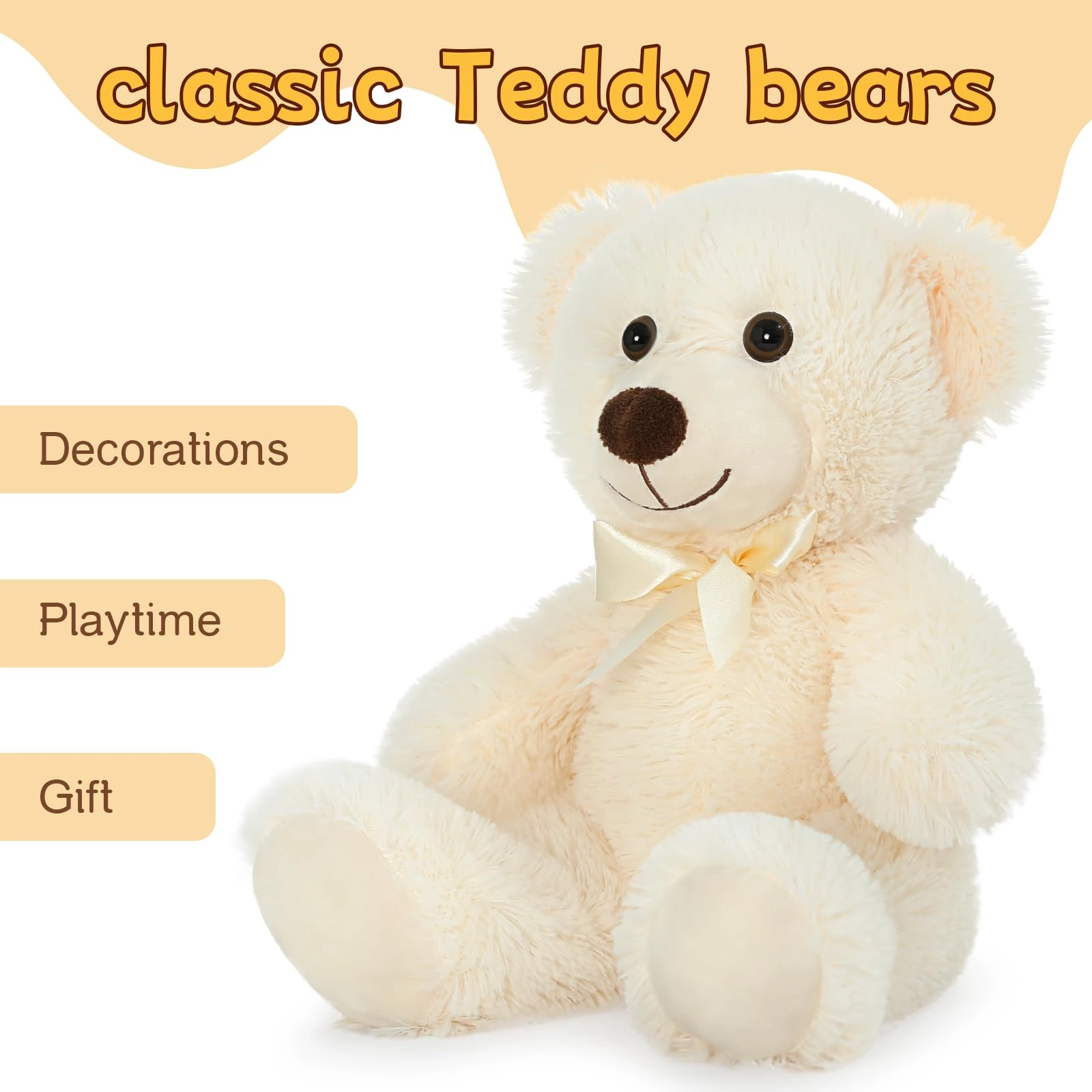 Teddy Bear - 13.5" 3 Count
