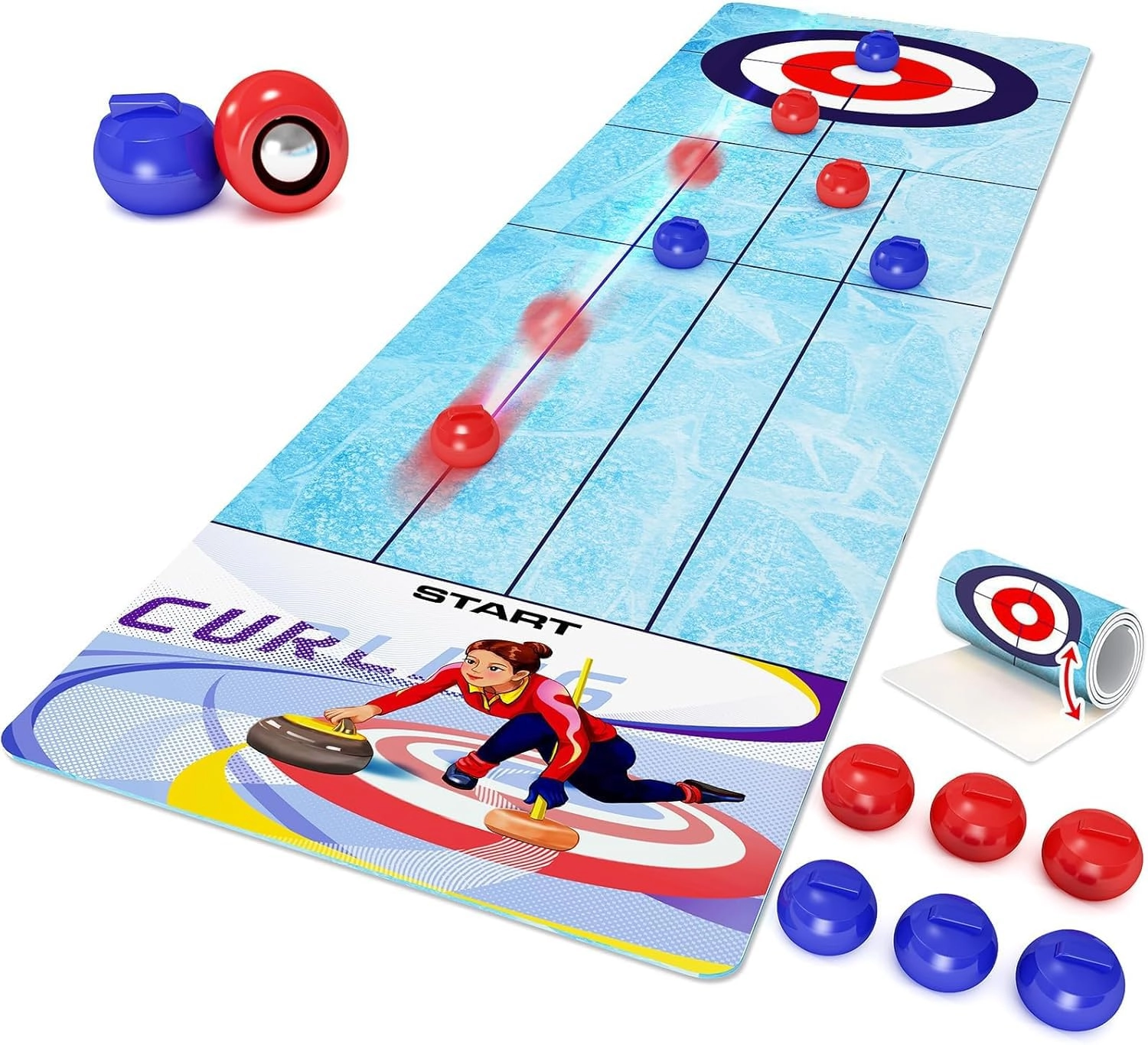 KASTWAVE Tabletop Curling Strategy Game