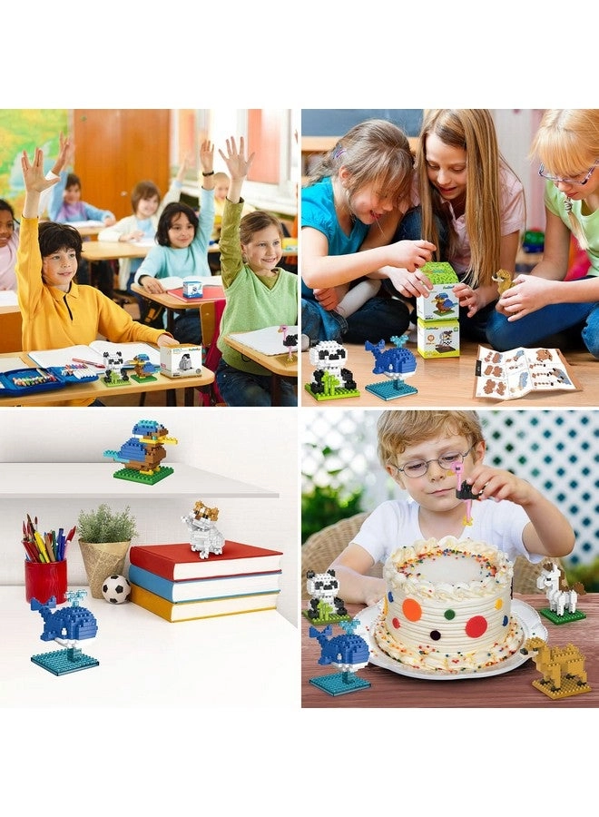 Mini Animals Building Blocks - Animals 12pcs