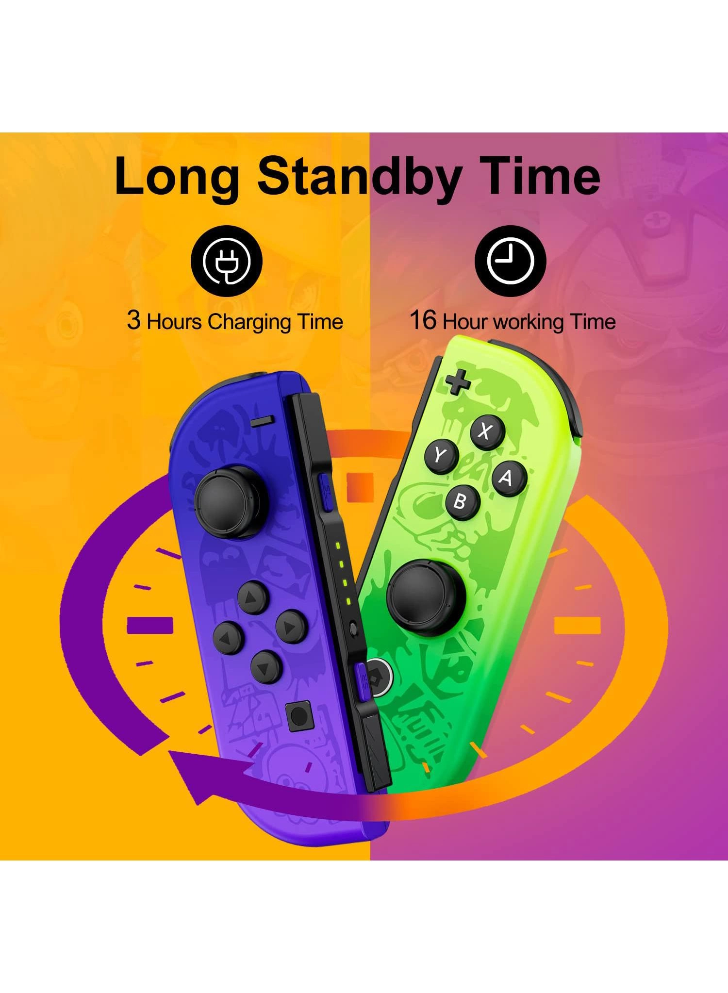 Wireless Replacement Joy-Cons - Nintendo Switch OLED Lite