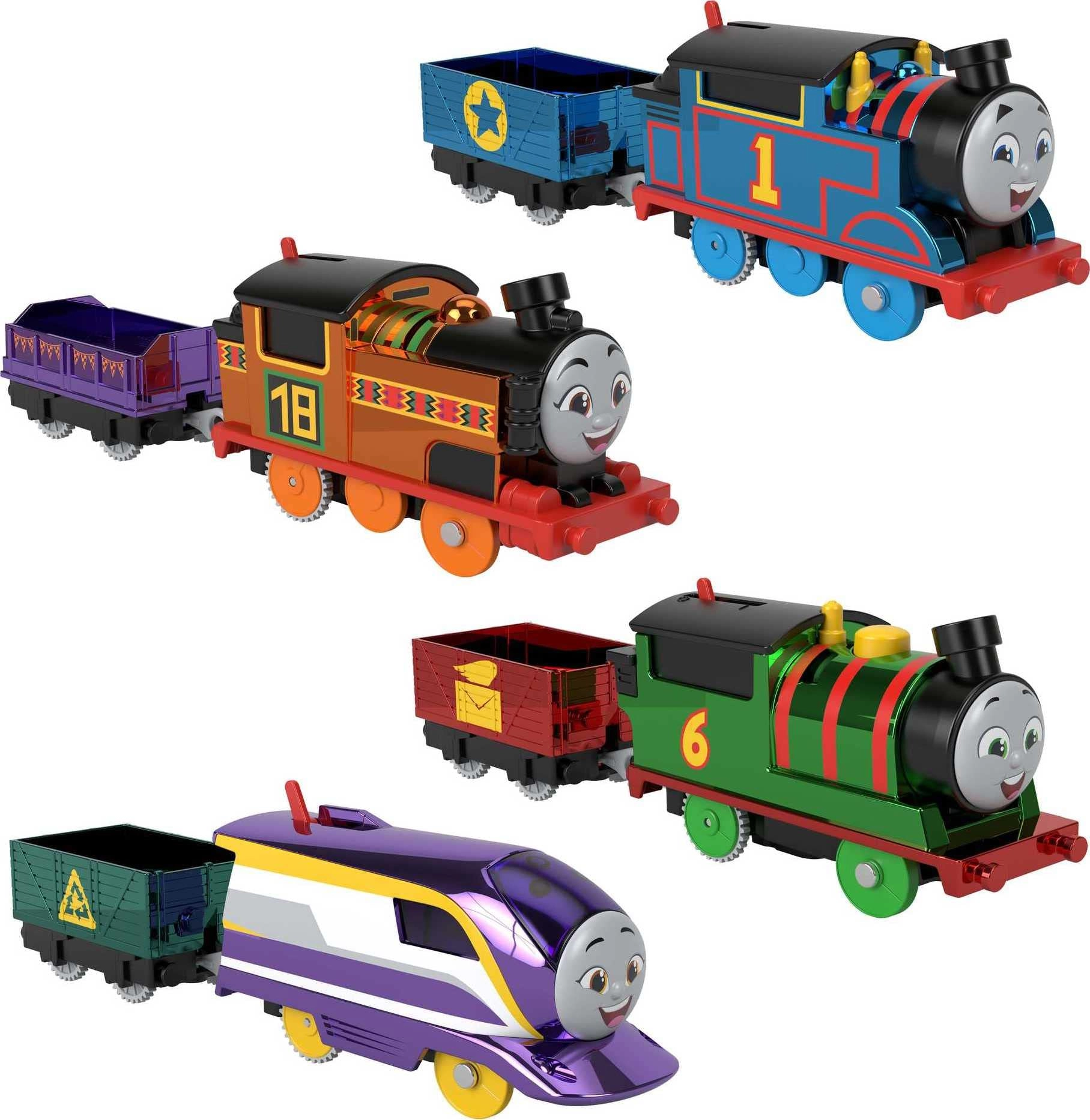 Thomas & Friends Thomas + Nia + Percy + Kana - 4 pcs