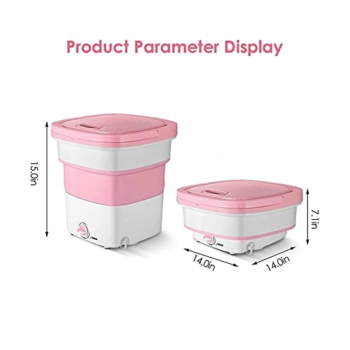 Mini Washing Machine - Folding Handle, Polypropylene Washing capacity: 2KG