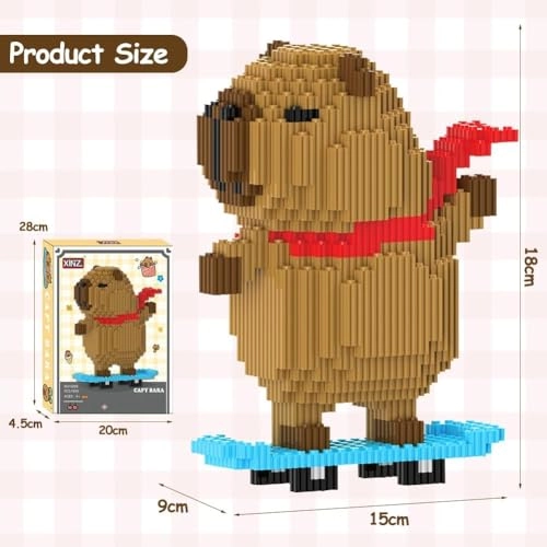 Capybara Mini Building Blocks - 1606pcs
