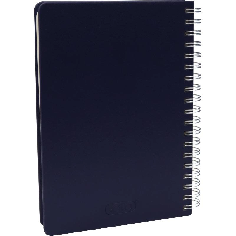 Notebook 19 X 26 cm Spiral - Grid 100 Sheets