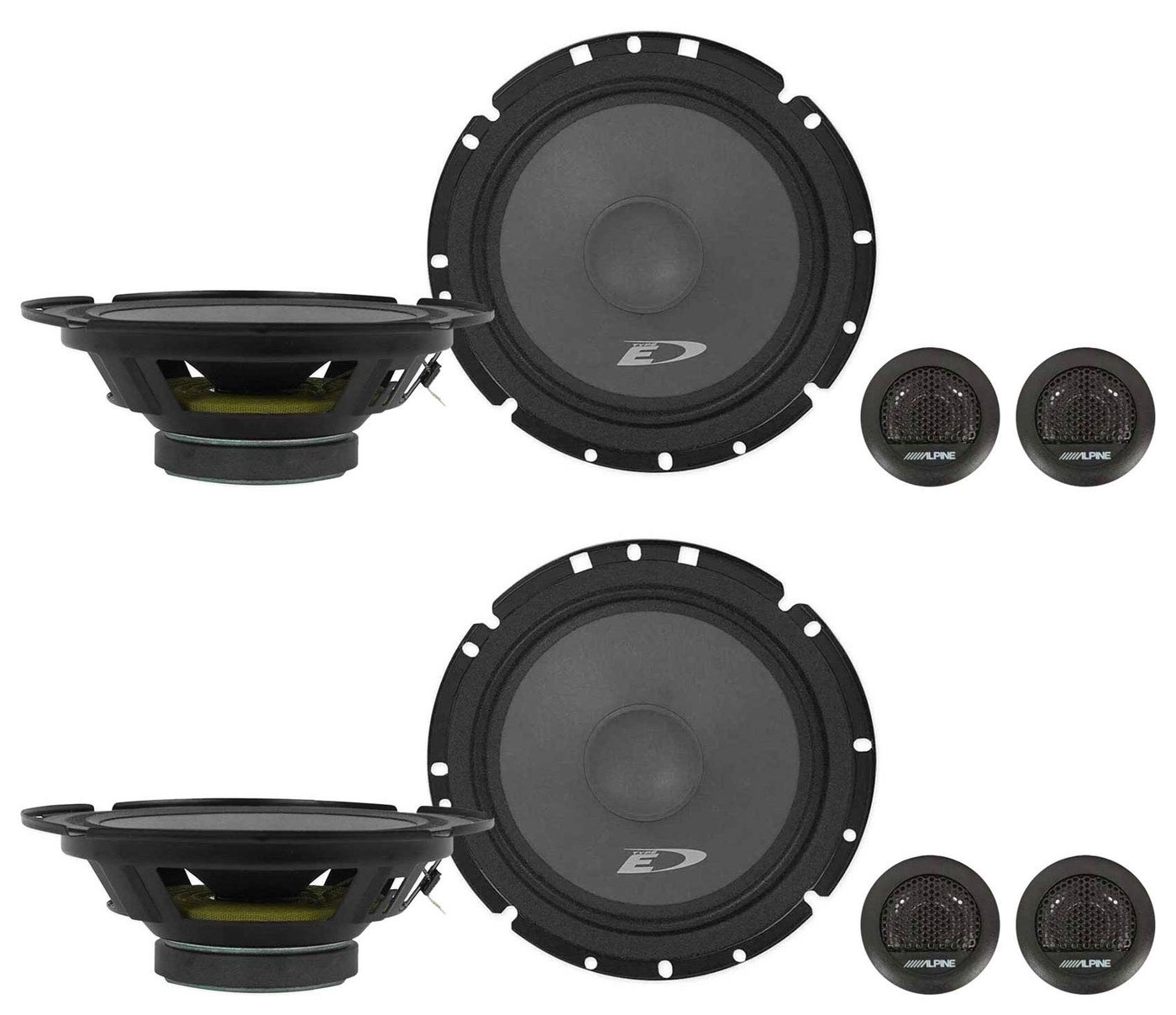 Alpine SXE-1751S - 6.5" Component