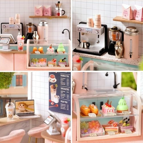 Miniature Dollhouse Kit - Sunshine Tea Station