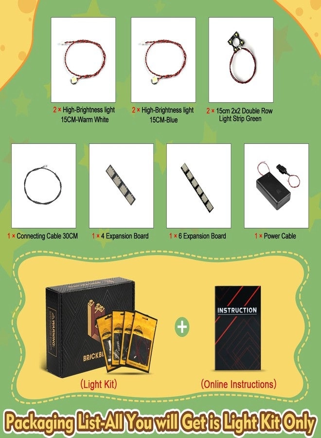 Light Compatible with Lego 10349 - Happy Plants