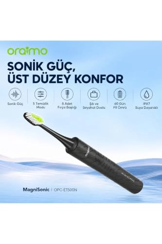 MagniSonic - Rechargeable Smart Timer Multiple Cleaning Modes