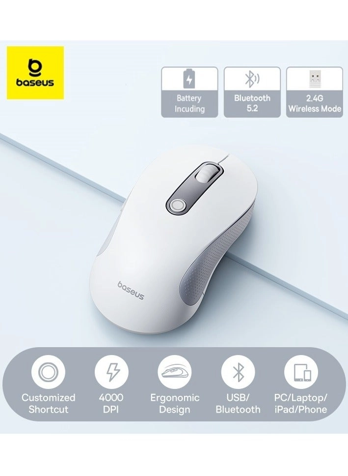 Baseus 6 Mute Buttons F02 Ergonomic Mouse - Wireless