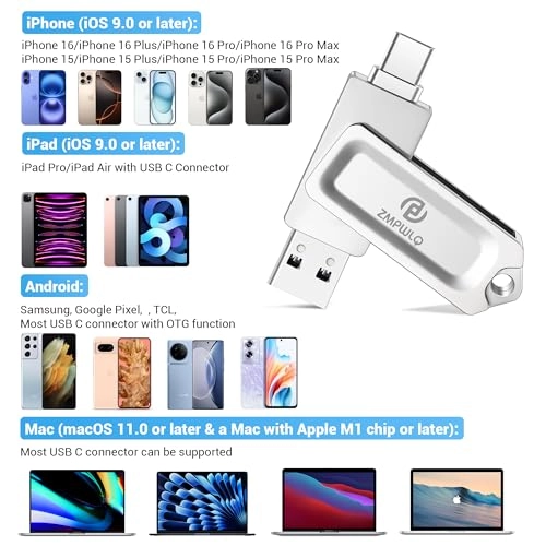 USB Stick - USB 3.0 USB-C 256GB for iPhone