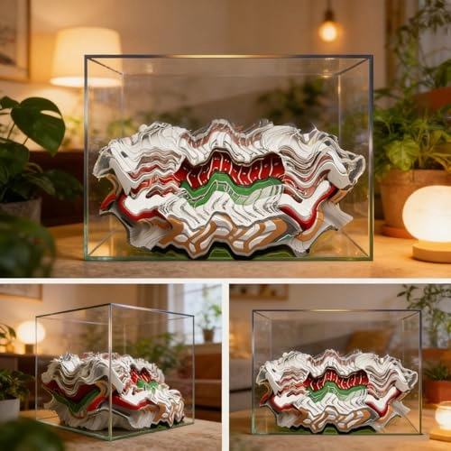 Display Case for 10272 Stadium - 56 x 44 x 24 cm 3 mm acrylic Transparent