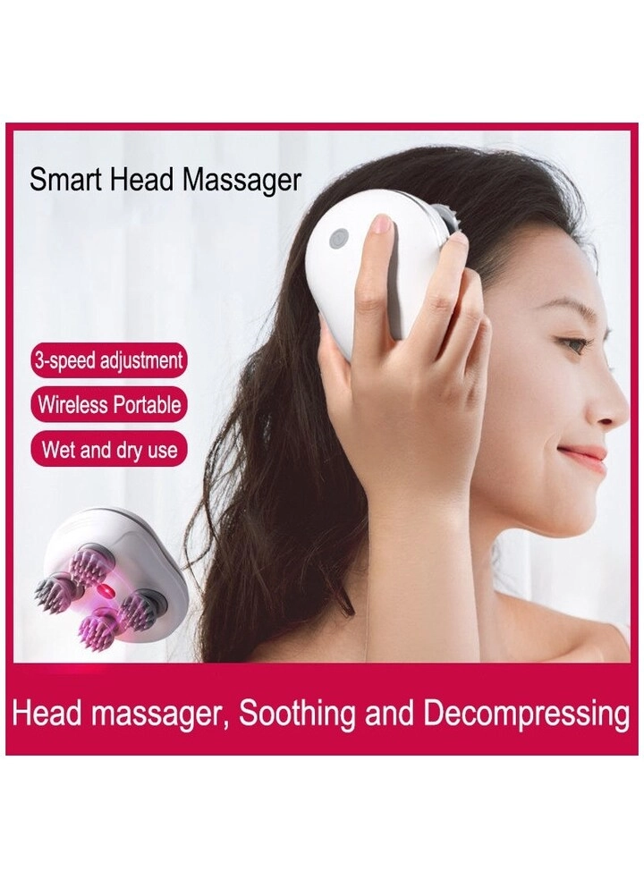 Scalp Massager - Cordless 6 Massage Nodes Handheld
