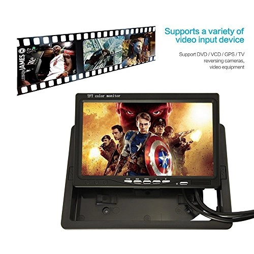 TFT Color LCD Car Monitor - 7-inch